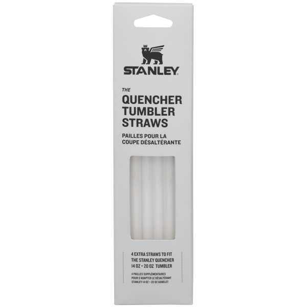 Adventure Quencher Travel Tumbler Straws | 14 OZ to 20 OZ | 4-Pack