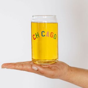 Sweet Home Chicago Can Glass - 16 oz